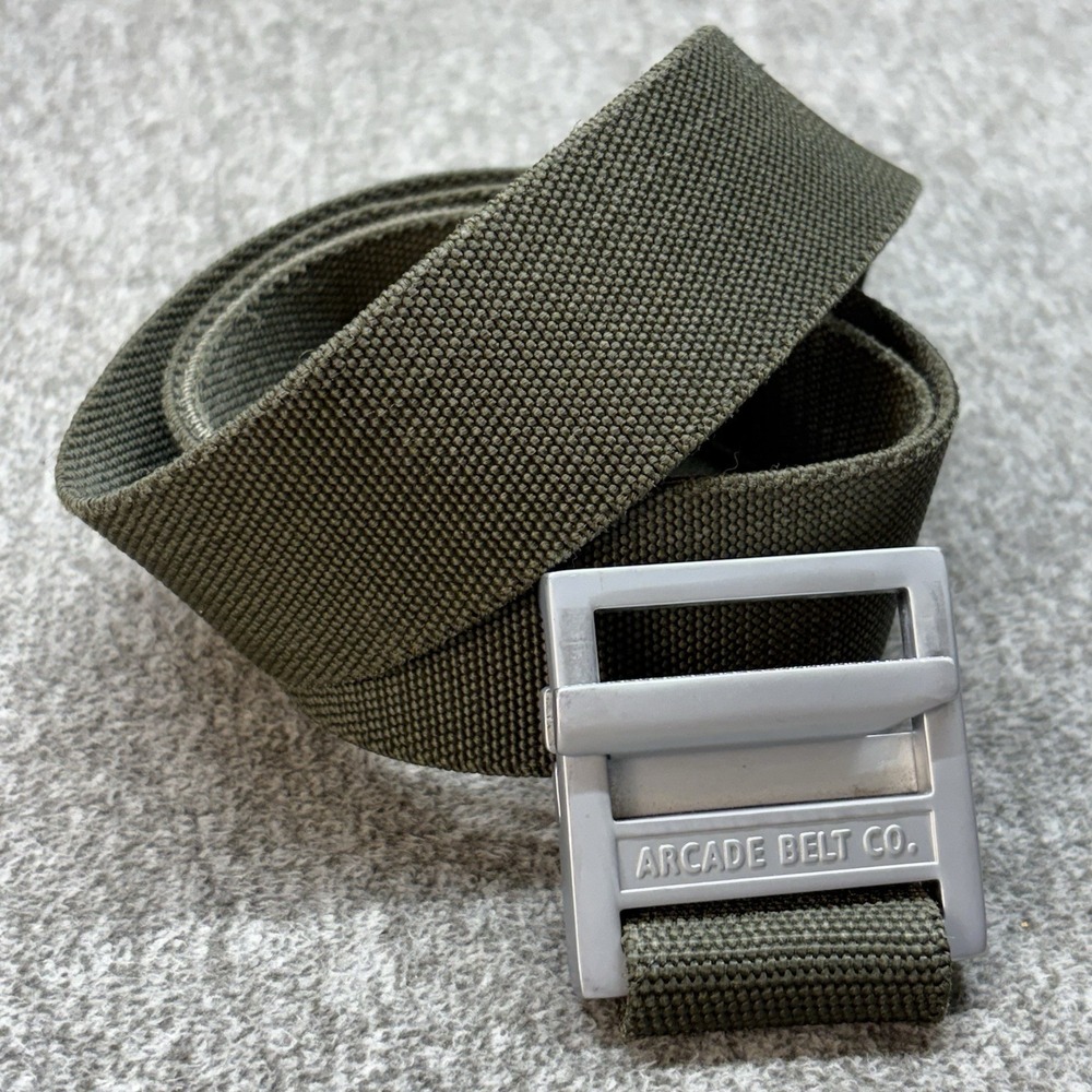 Arcade Guide Belt Men's Large 45" Green Performance Stretch Tactical Outdoors